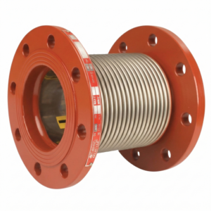 Axial Metal Bellows Expansion Joint / Fixed Flange