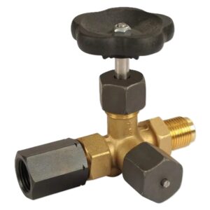Schneider MV-417 Three-Way Pressure Gauge Valve 1/2"