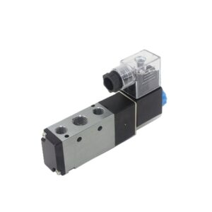 MAXTOR 4V410-15 24V DC 5/2 Single Solenoid Pneumatic Valve 1/2"