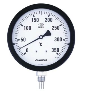 PAKKENS Bottom Connection Thermometer Ø100mm 350°C 1/2''