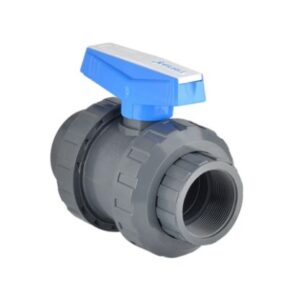 U-PVC Ball Valve One Side Female Threaded Ø90mm (3")