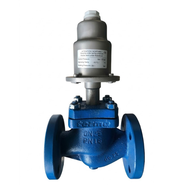 ALFANOX Pneumatic Piston On-Off Valve PN16 DN15