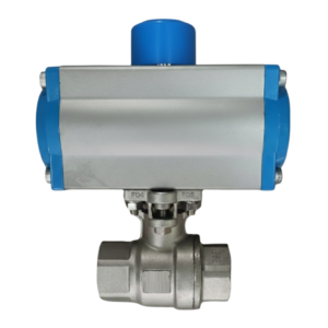 Pneumatic Actuated Stainless Steel Ball Valve PN63 1/2''