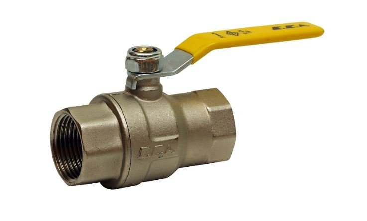 ECA Natural Gas Ball Valve 1/2" MOP 0.5 602122205