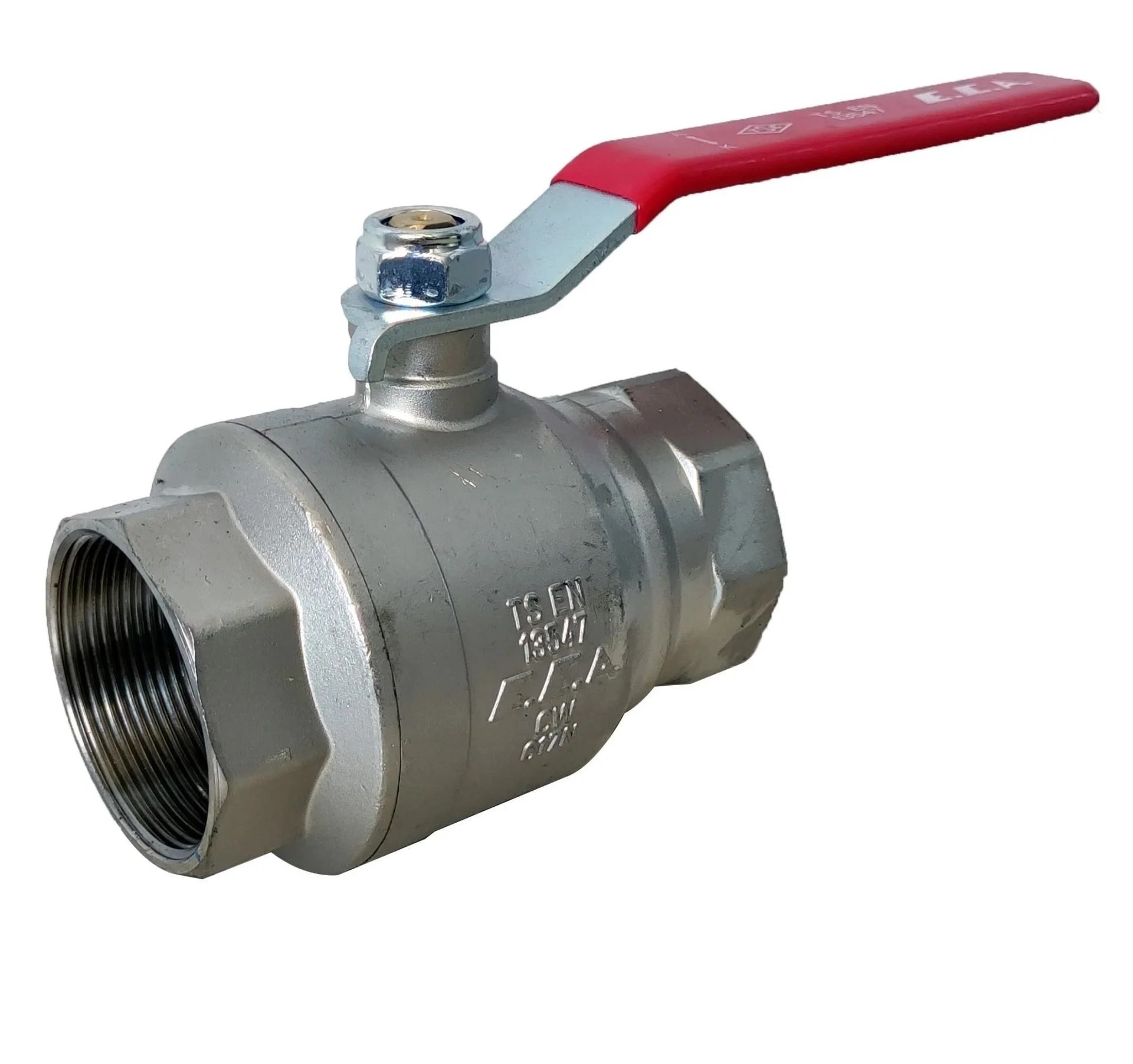 ECA Industrial Brass Ball Valve 1/4'' PN40 602122228