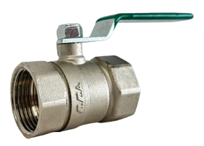 ECA Industrial Brass Ball Valve 1'' PN25 602122431