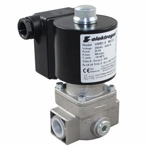 Elektrogas VMR1-5 Natural Gas Solenoid Valve 1/2'' 500mBAR 230V AC