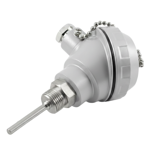 Emko RTKR-M06-L100.1 PT100 Head Type Thermocouple 1/2" L:10cm