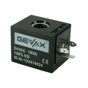 GEVAX Solenoid Valve Coil 24V AC 19VA TP4