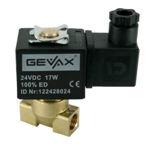 GEVAX 1901-KDNB016-020-G24DC Solenoid Valve 1/4" (0-16 Bar)