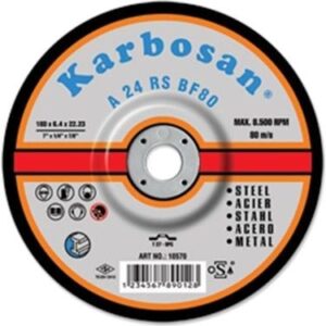 Karbosan 180x8.0x22.23 Metal Grinding Disc