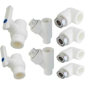 8-Piece Elbow Combi Boiler Connection Set
