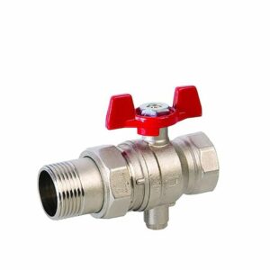KONSAN Ball Valve with Fittings for Calorimeter S303TREK 1"