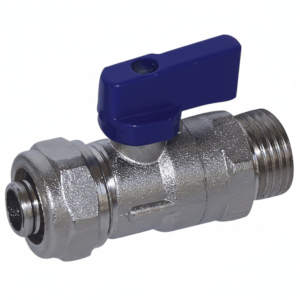 KONSAN Mini Manifold Valve with Fitting Blue Ø16x2