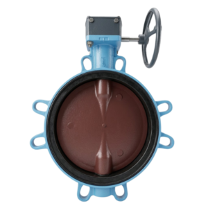 KSB BOAX-B Cast Iron Disc Gear Operated Wafer Butterfly Valve PN16 DN300