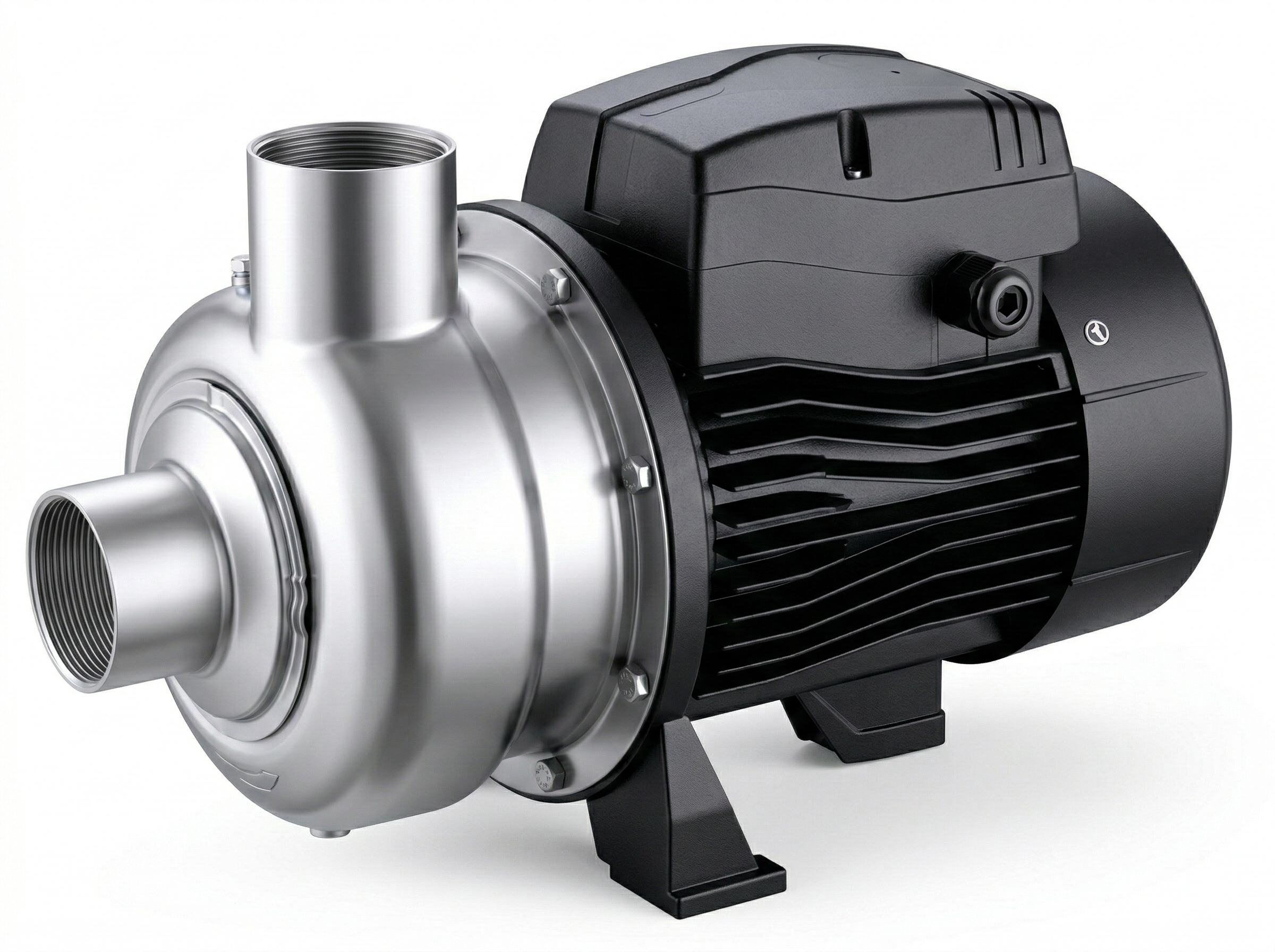 Leo ABK 300D Open Impeller Stainless Steel Centrifugal Pump 3 HP 220V