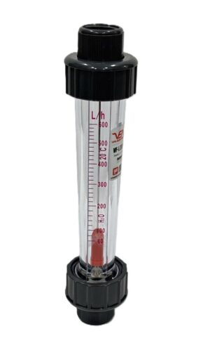 LZS-15-004 Plastic Tube Float Flow Meter 60-600 l/h