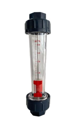 LZS-32-002 0.4-4 m³/h Plastic Tube Variable Area Flowmeter with Float for Liquids