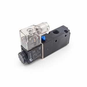 MAXTOR 3V210-08-24VDC 3/2 Single Solenoid Pneumatic Valve 1/4"