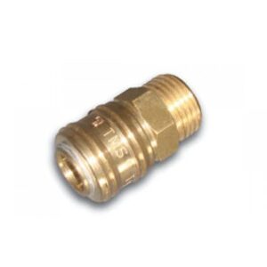 Tekno-Met Pneumatic Quick Coupling Male Body 026 Series 1/4''