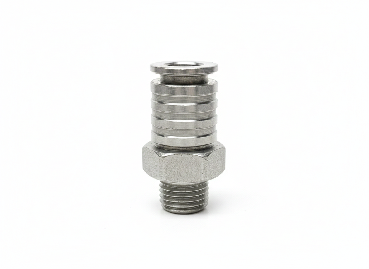 Stainless Steel 21 Series Quick Coupling Male Body 1/4''