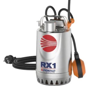 Pedrollo RXm 1 Stainless Steel Submersible Pump 0.33 HP 0.25 kW