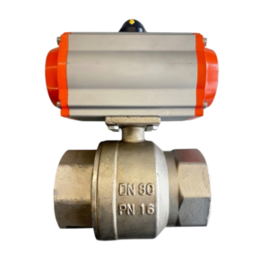 Pneumatic Actuated Brass Ball Valve PN16 3"