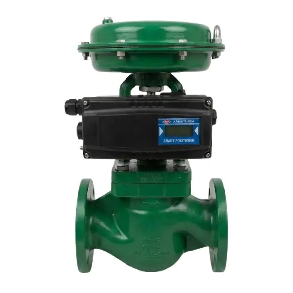 Pneumatic Proportional Control Valve with Positioner DN65 PN16