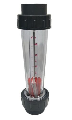 LZS-65-002 Plastic Tube Variable Area Flowmeter with Float 8-40