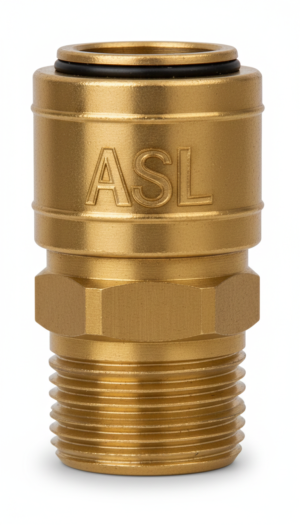 Brass Quick Coupling Male Body 26 Series 3/8"
