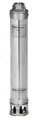 İmpo 4'' Deep Well Submersible Pump Stage 1HP 0,75KW SK 408/04
