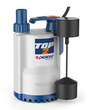 Pedrollo TOP 2 GM Submersible Pump with Vertical Float Switch 0.5 HP
