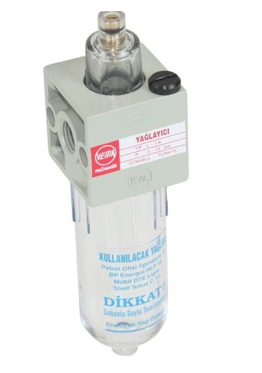 VEMA 1/4'' Pneumatic Lubricator