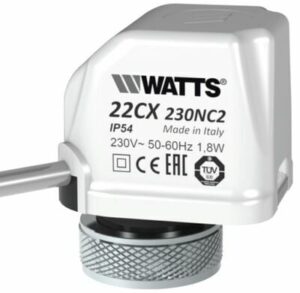 WATTS 22CX230NC2 Electrothermal Valve Motor 220V