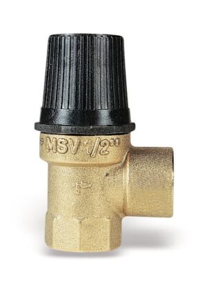 WATTS MSV Fixed Set Pressure Safety Valve 8 Bar 1/2''
