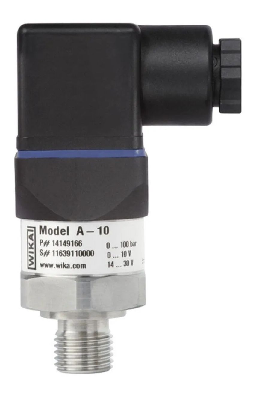 WIKA A10 Pressure Transmitter 2.5 Bar 1/4"