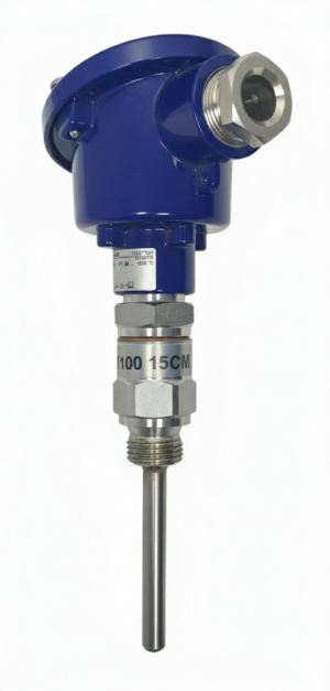 WIKA TR10-B 2 x PT100 Head-Mounted Thermocouple 15 cm 1/2''