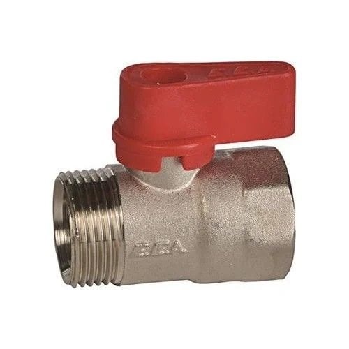 ECA Mini Ball Valve Male Threaded 3/8"