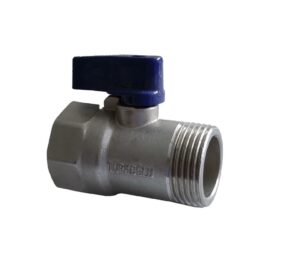 Mini Ball Valve Female - Male 1/8"