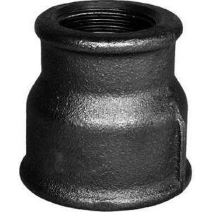 TRAKYA DÖKÜM Black Reducing Coupling 1 1/2" - 1/2"