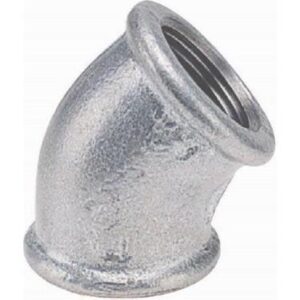 TRAKYA DÖKÜM 45° Galvanized Open Elbow 1 1/2"