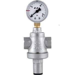 ECA Pressure Reducing Valve with Pressure Gauge 1" 602111042
