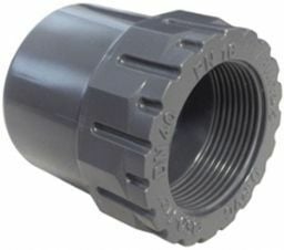 PİMTAŞ U-PVC Threaded Reducing Adapter 40mm