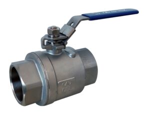AYVAZ V-2T Stainless Steel Two-Piece Ball Valve 2"