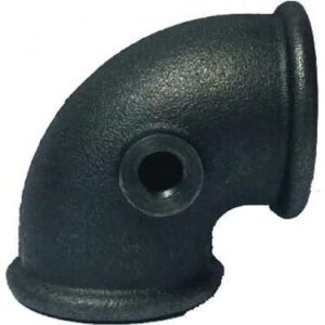Trakya Döküm Black Test Elbow 3/4"
