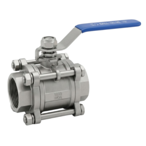 3-Piece Stainless Steel Ball Valve PN63 1 1/2"