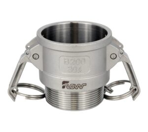 Stainless Steel Camlock Type B 1 1/4"