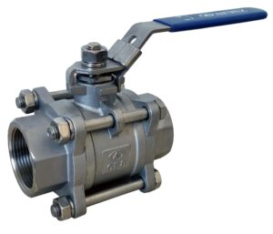 AYVAZ V-3T Stainless Steel Ball Valve 2" PN63 AISI316