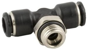 Pneumatic Intermediate Leg Tee 3/8" Ø10mm MAXTOR