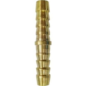 Yellow Brass Hose Fitting 8 mm